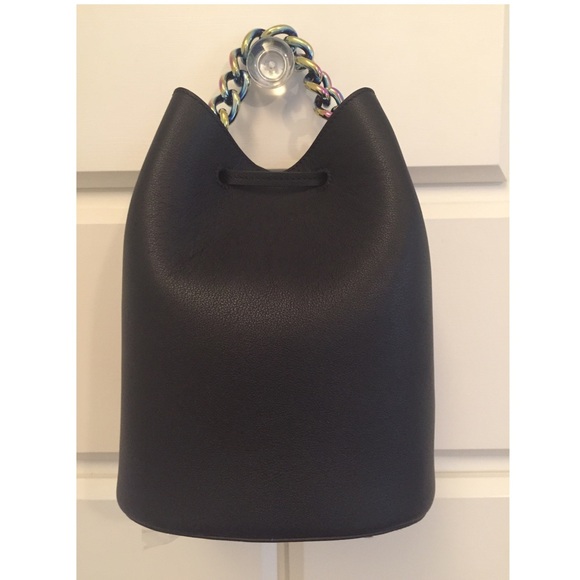 🚫GONE Kendall + Kylie Iridescent Ladie Bucket Bag - Picture 3 of 8