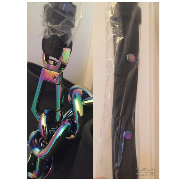 🚫GONE Kendall + Kylie Iridescent Ladie Bucket Bag - Picture 6 of 8