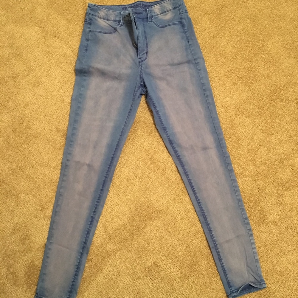 American Eagle Sky High Jegging Skinny Jeans