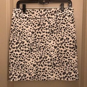 Leopard skirt