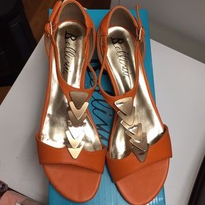 Bellini Orange Mitty Sandals