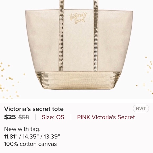 New Victoria Secret Tote - Picture 2 of 2