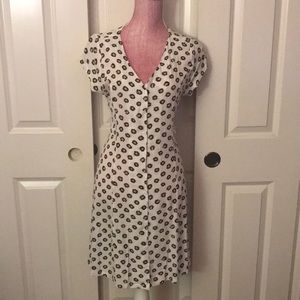 Urban outfitters floral open back dress