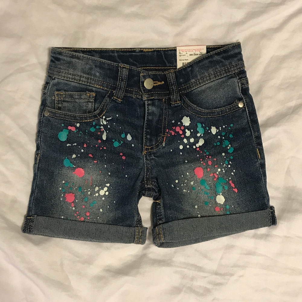 Girls jean shorts