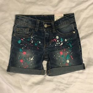 Girls jean shorts