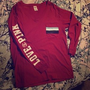 CuTe Long sleeve shirt from PINK!!