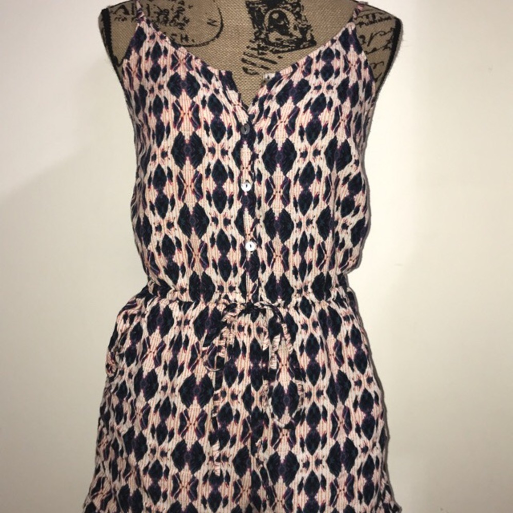 Multicolored  Cheeky Romper