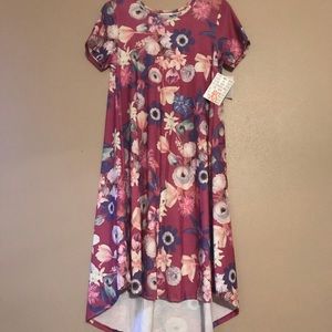 XS Lularoe Floral Carly