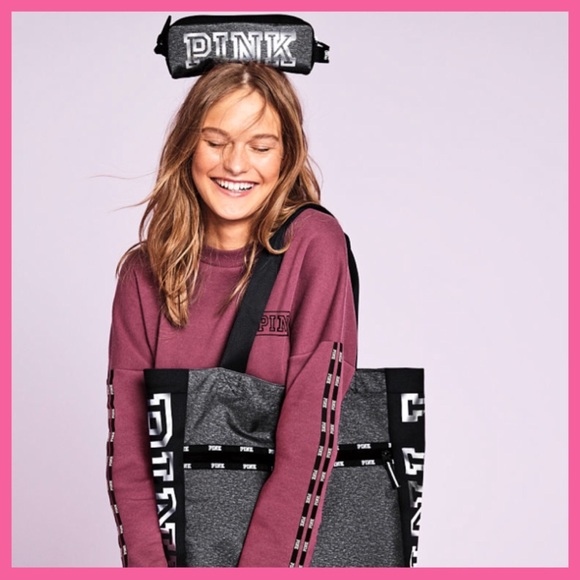 •Victoria’s Secret PINK• Tote + Tech Pouch - Picture 2 of 3