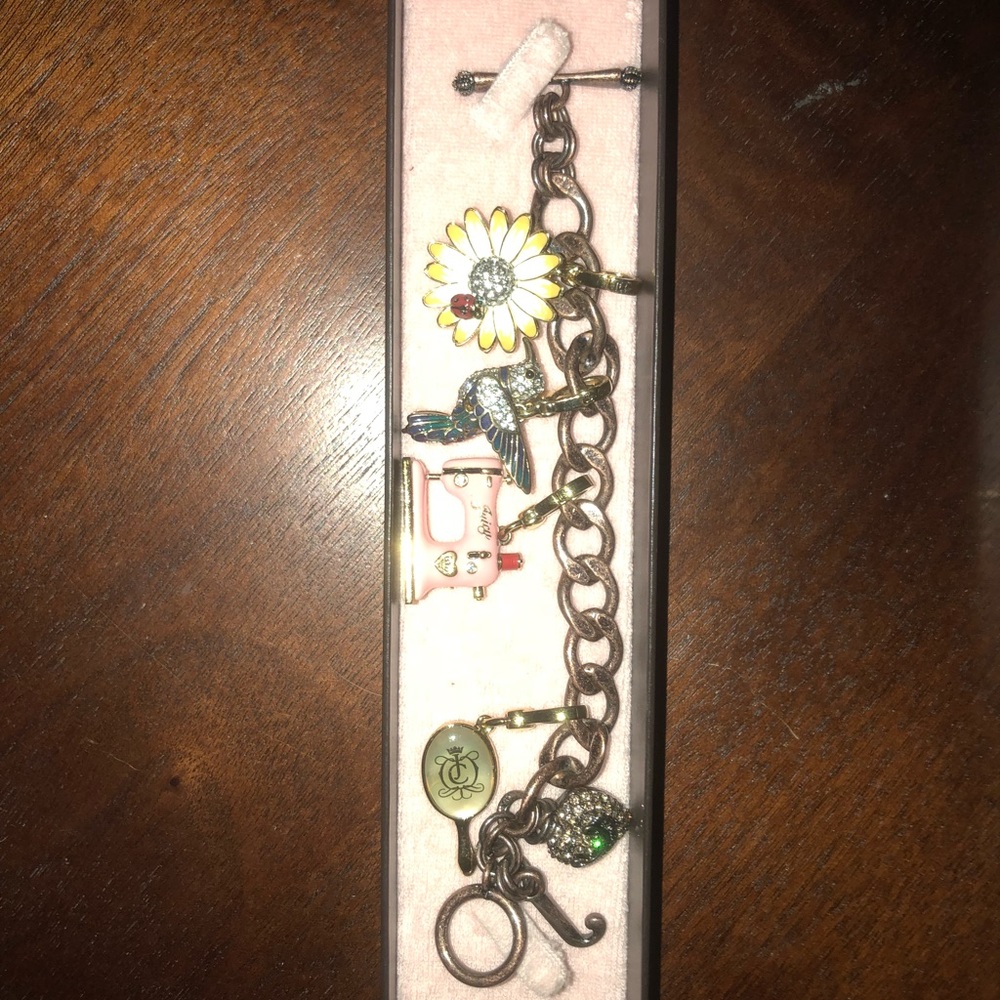 RESERVED DON’T PURCHASE Juicy bracelet and charms