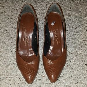 Caressa Vintage High Heels Real Leather