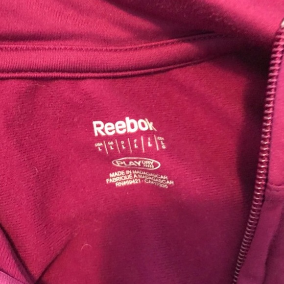 Magenta Reebok Jacket - Picture 2 of 3