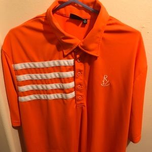 Orange Ruby View Golf Course Shirt