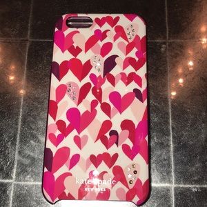 kate spade iphone 6/6s heart case