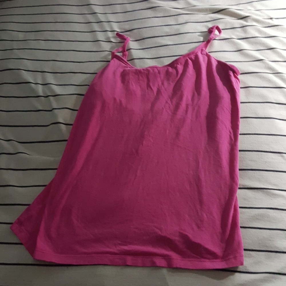 Pink tank top