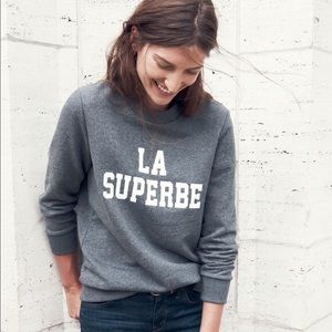 Madewell Sezane LA Superbe sweatershirt
