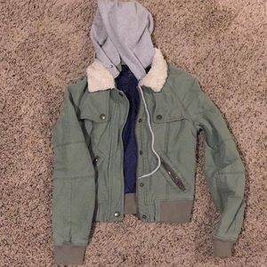 American eagle outfitters bomber jacket