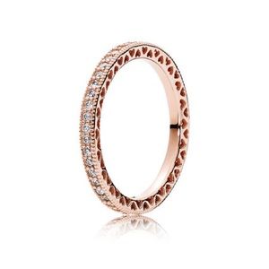 Rose gold Pandora ring