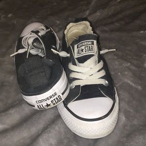 Black converse