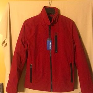NAUTICA men's Red 3 pocket Jacket STRETCH NEW