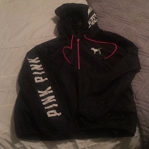 VS Pink Rain Jacket