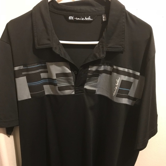 Black golf shirt - Picture 1 of 1