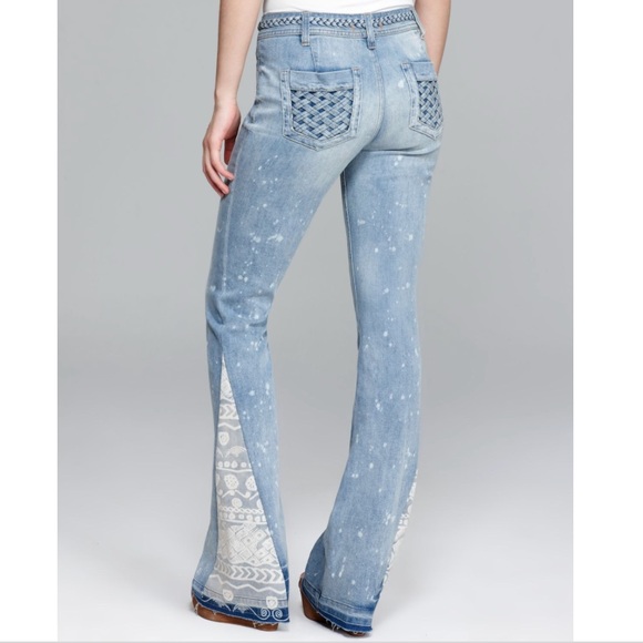 mermaid flare jeans