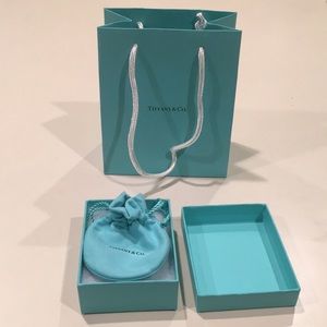 Tiffany & Co. bag containing box & pouch
