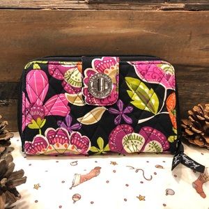 Vera Bradley Turn Lock Wallet
