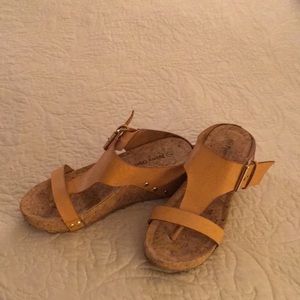 Shoe wedges wore once or twice.