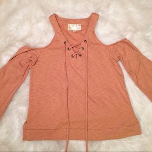 J.O.A. Los Angeles Off The Shoulder Top