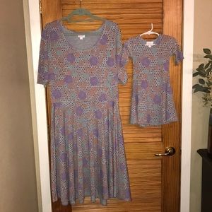 LulaRoe mommy and me dresses