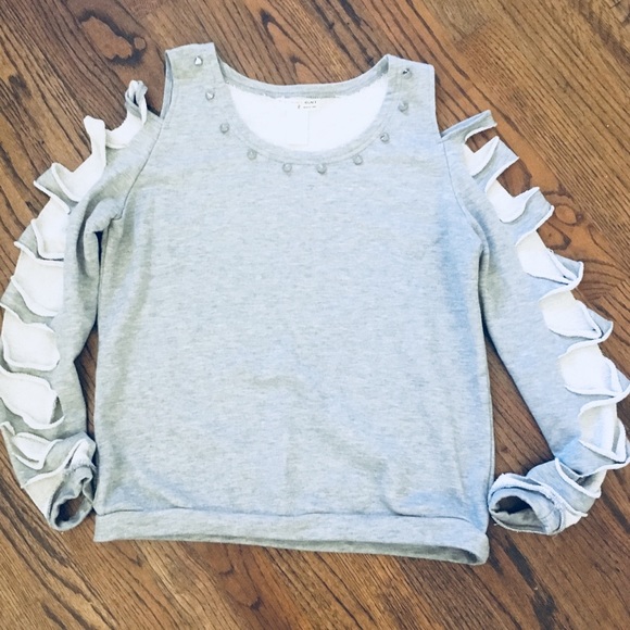 Tops - Grey Studded Agaci Sweater!!!