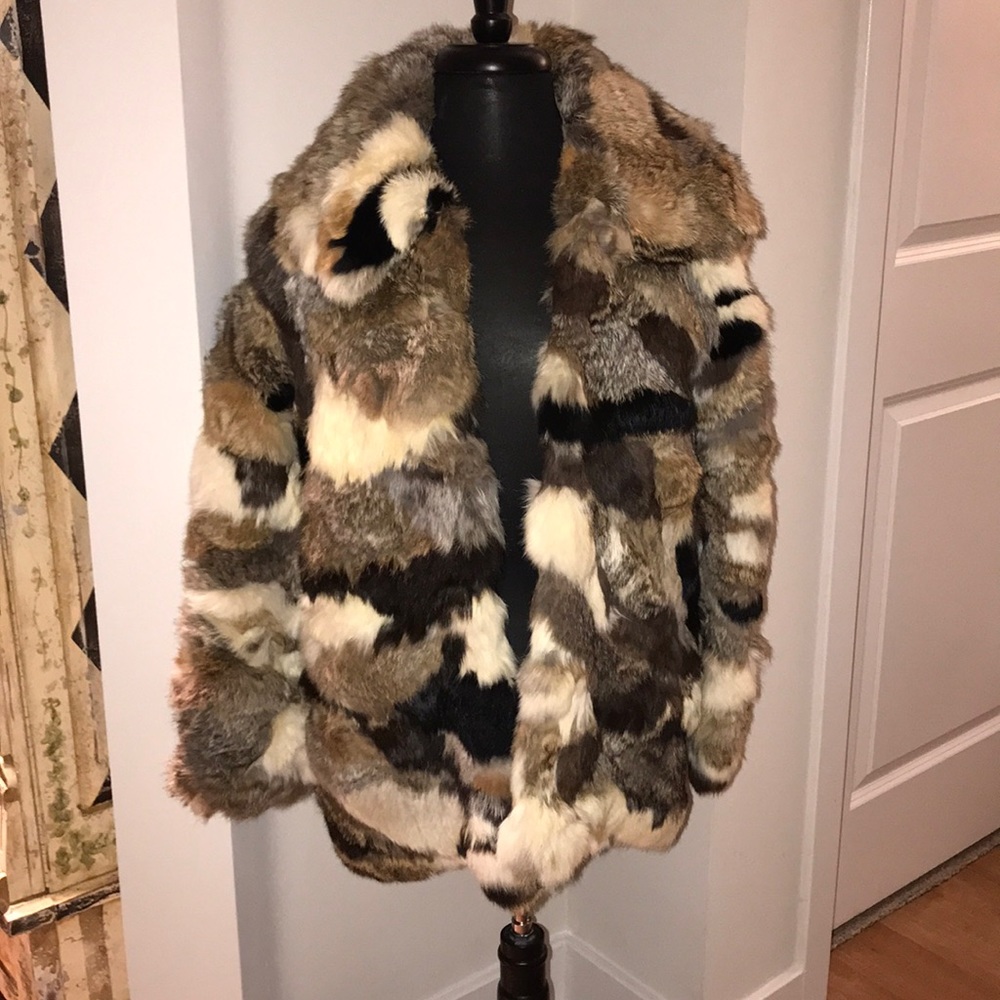 Rabbit Fur Jacket - image 1
