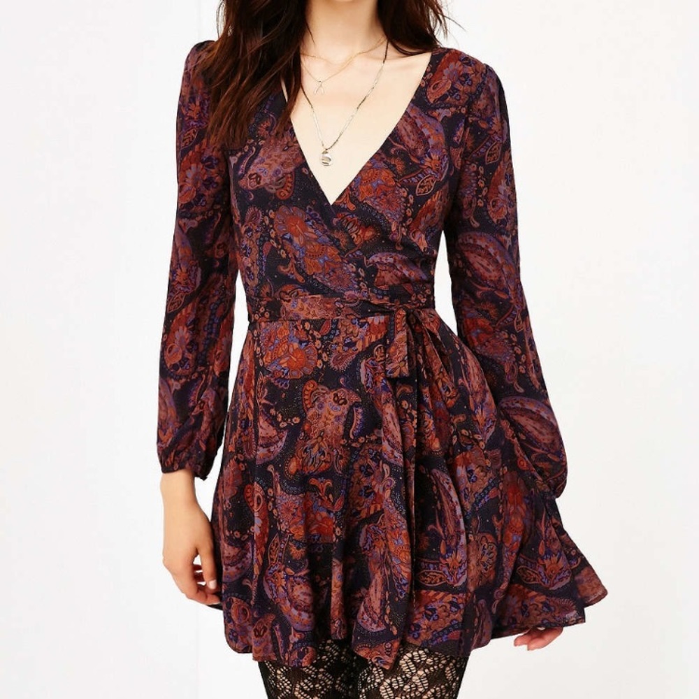 Gorgeous Urban Outfitters wrap dress!