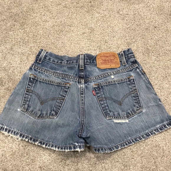 Levi's Pants - Vintage Levi’s distressed cutoff shorts