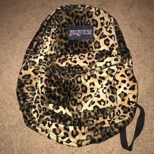 Leopard Jansport backpack