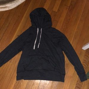 Navy light weight hoodie