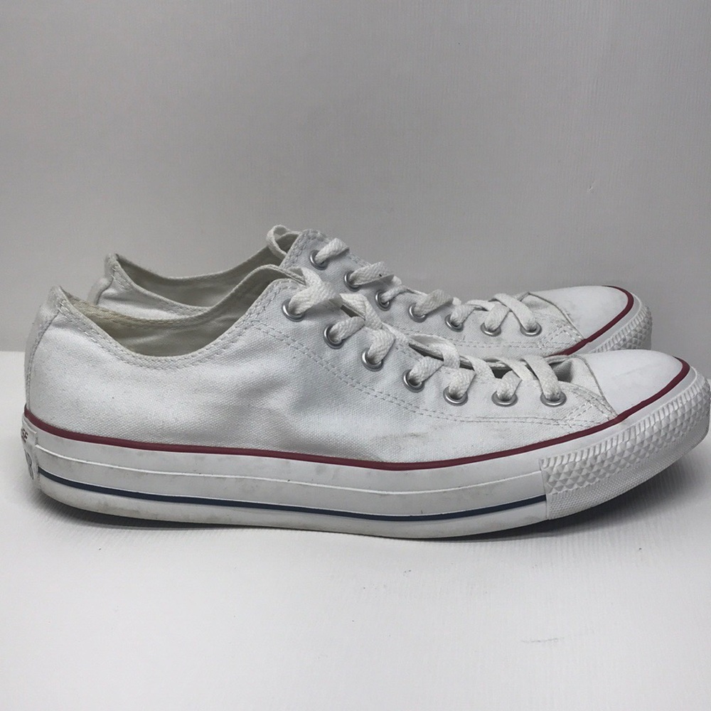 Converse All Star White Low Top Sneakers 11.5