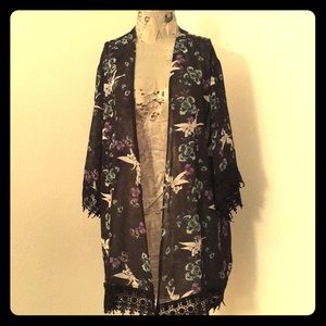 Hot Topic Kimono Style Jacket