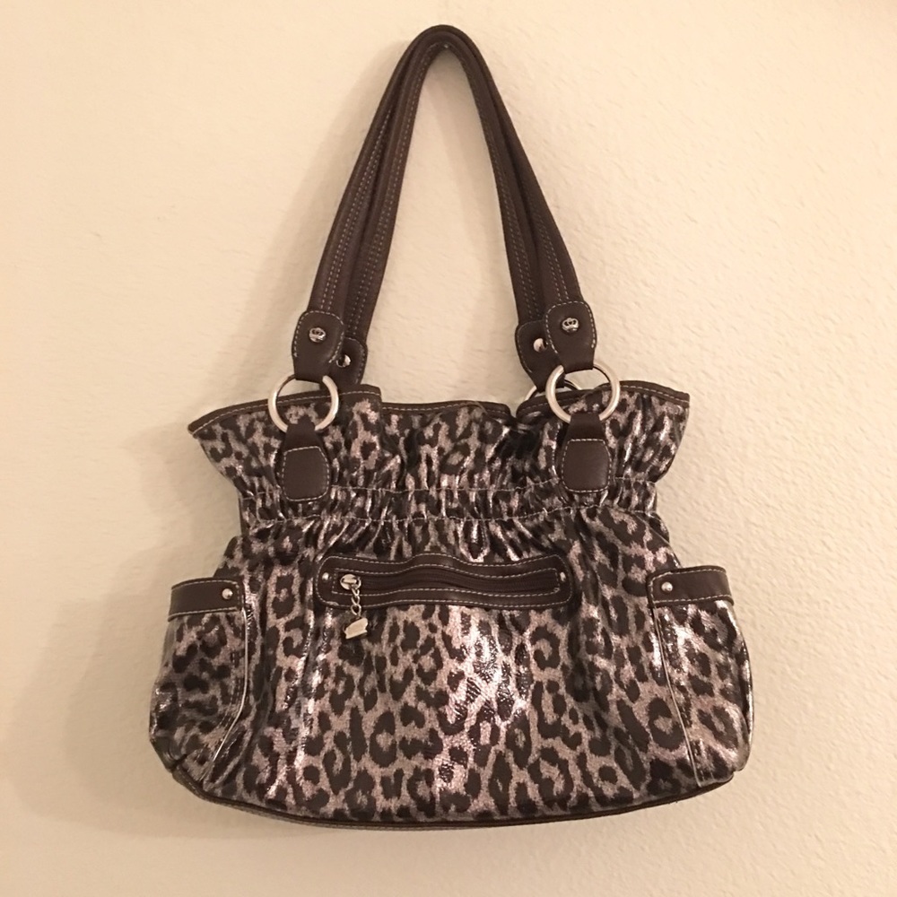 Kathy Van Zeeland Animal Print Handbag - Picture 4 of 8