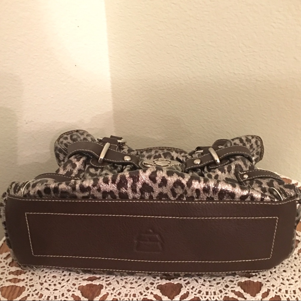 Kathy Van Zeeland Animal Print Handbag - Picture 6 of 8
