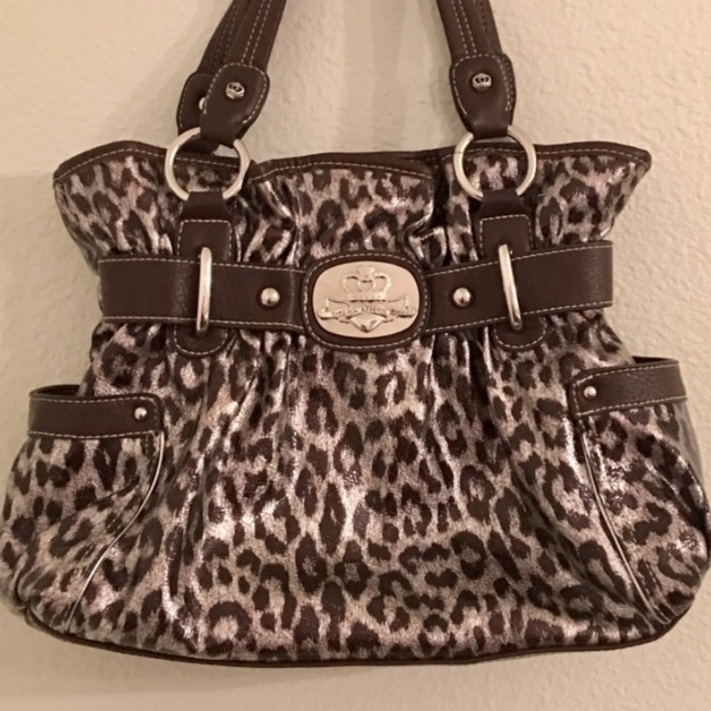 Kathy Van Zeeland Animal Print Handbag - Picture 2 of 8