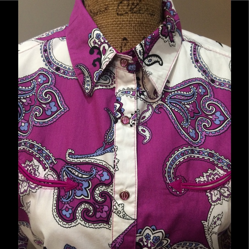Wrangler Western snap up shirt!