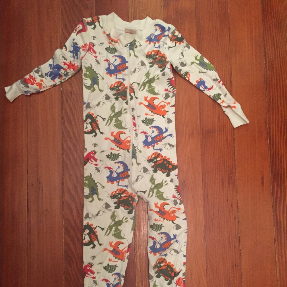 Hanna Andersson dinosaur pajamas 90 (3T)