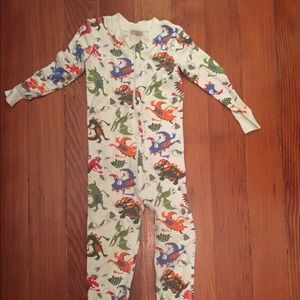 Hanna Andersson dinosaur pajamas 90 (3T)