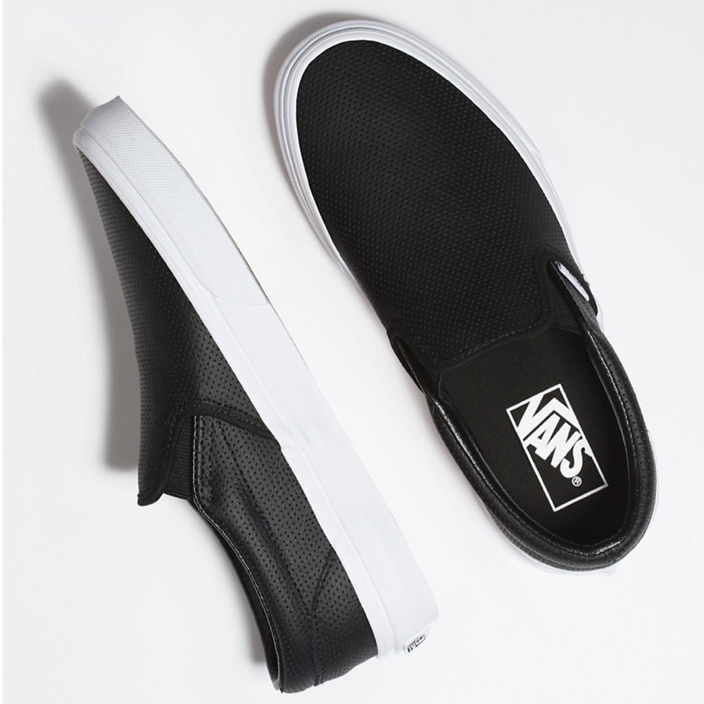 Vans Leather Slip-On