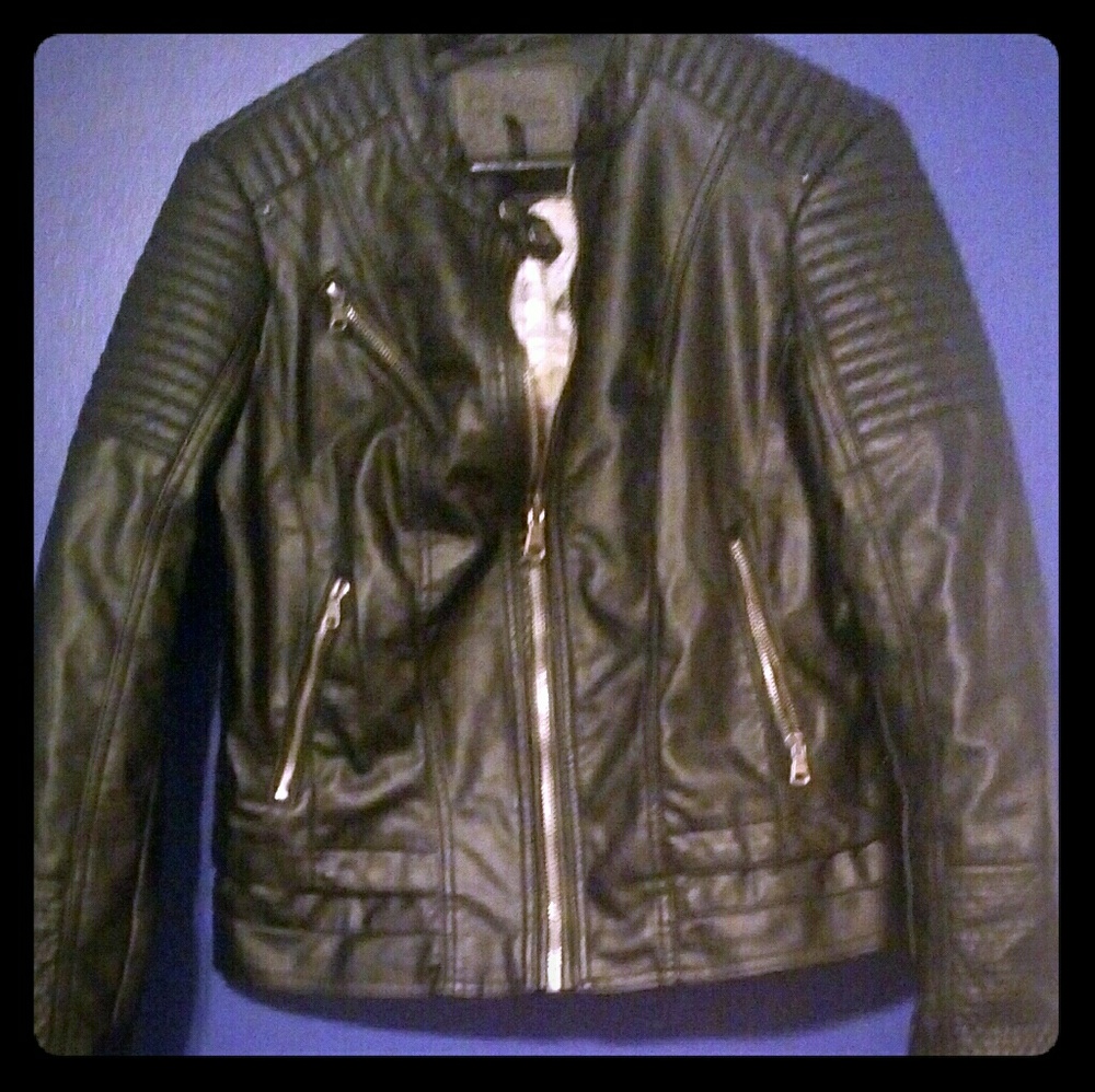 Ci Sono black moto jacket
