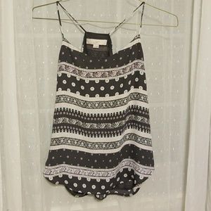 Spaghetti strap tank