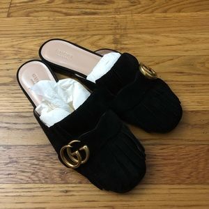 Authentic Gucci Marmont Mules